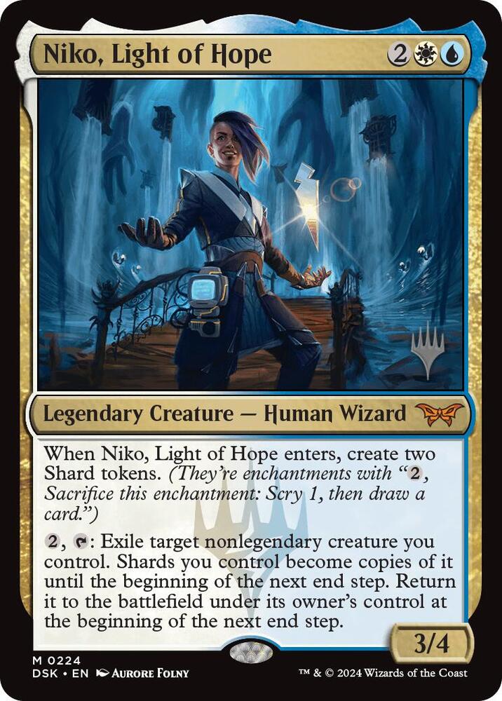 Niko, Light of Hope 224 Mythic Promo Pack: Duskmourn: House of Horror NM/M