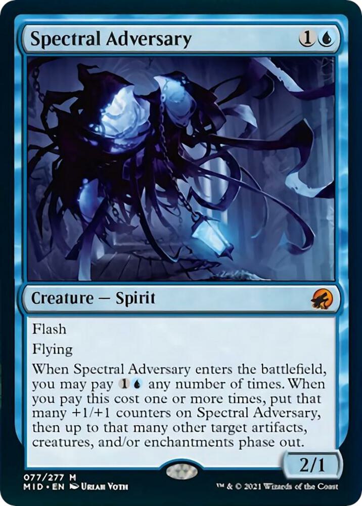 Spectral Adversary 77 Mythic Innistrad: Midnight Hunt NM/M