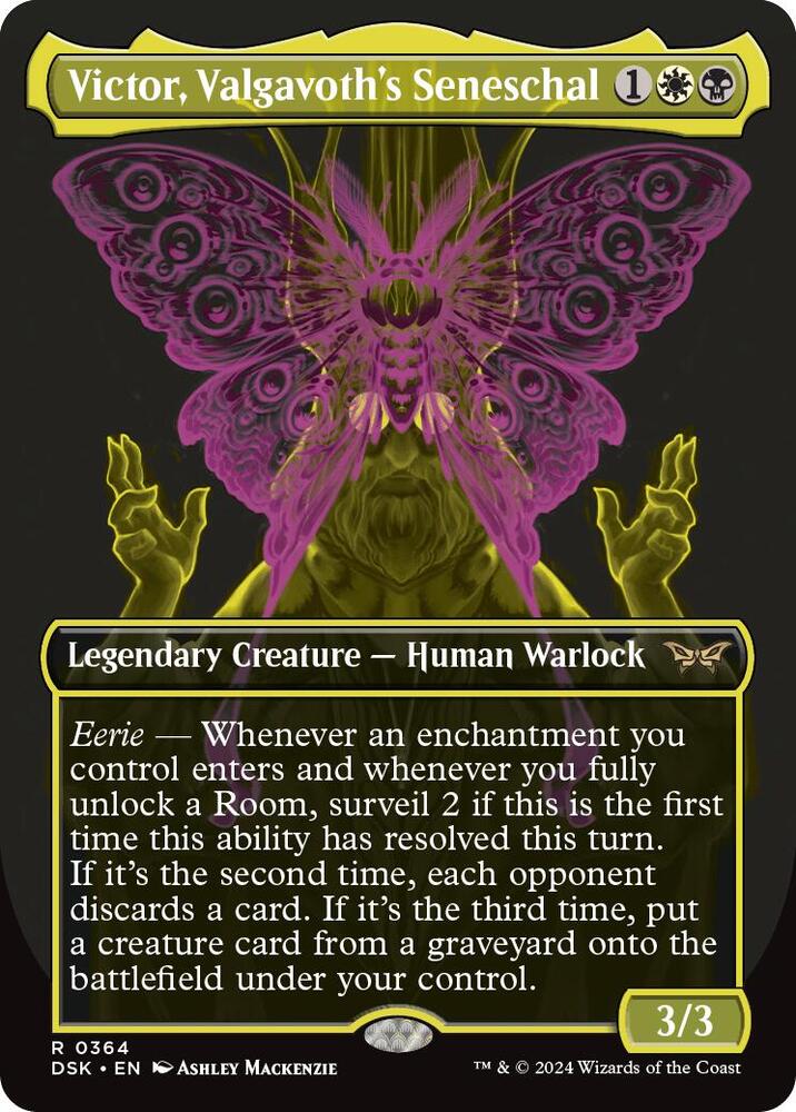 Victor, Valgavoth's Seneschal (Showcase) 364 Duskmourn: House of Horror NM/M