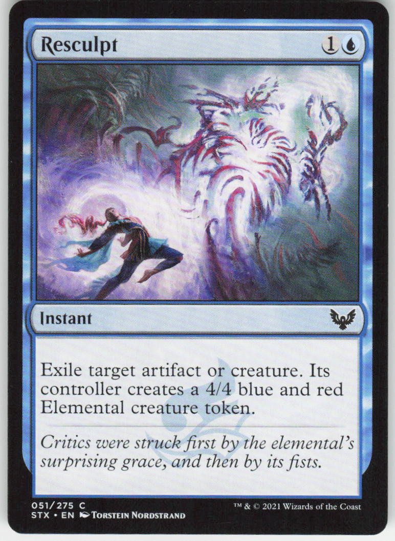 Resculpt C Strixhaven: School of Mages 51 NM