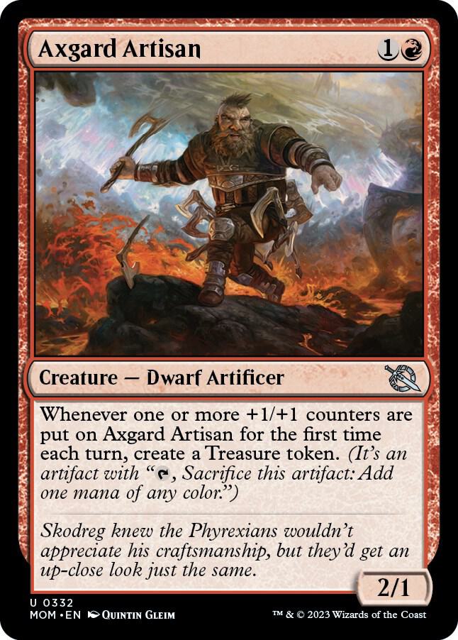 Axgard Artisan 332 Foil Uncommon March of the Machine NM/M