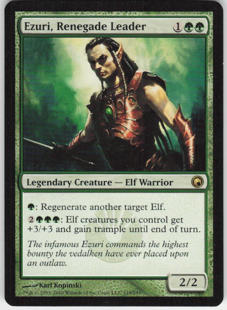 Ezuri, Renegade Leader R Scars of Mirrodin 119 NM
