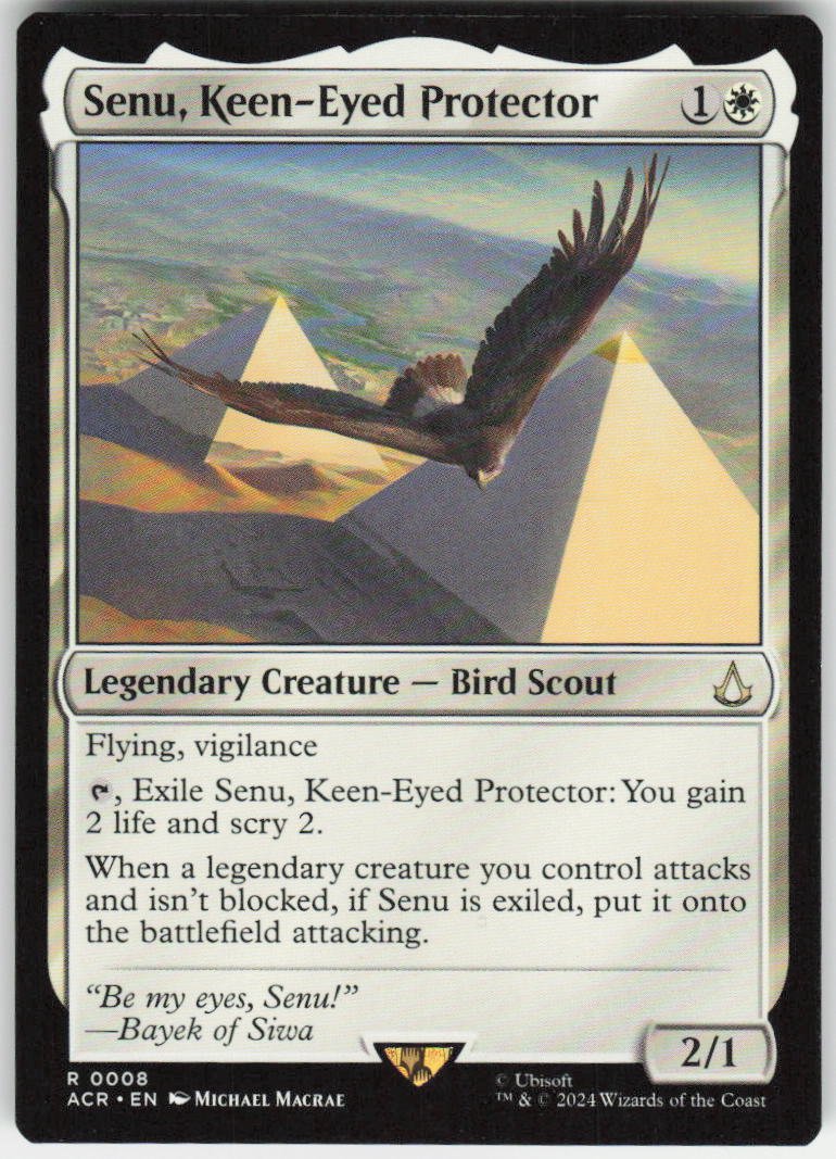 Senu, Keen-Eyed Protector R Universes Beyond: Assassin's Creed 8 NM