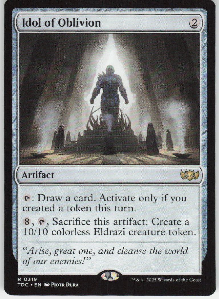 Idol of Oblivion R Commander: Tarkir: Dragonstorm 319 NM