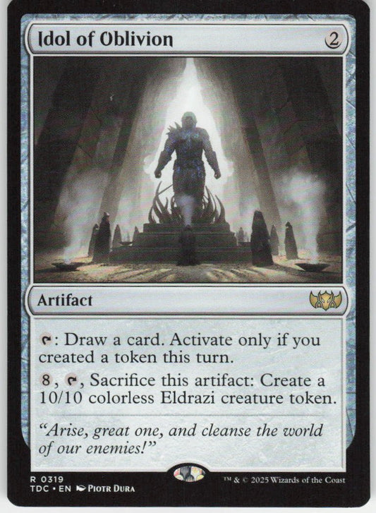 Idol of Oblivion R Commander: Tarkir: Dragonstorm 319 NM