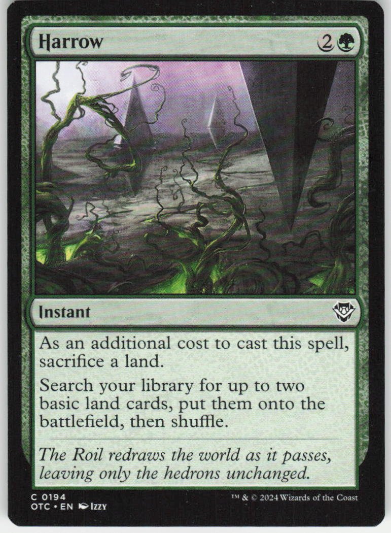 Harrow C Commander: Outlaws of Thunder Junction 194 NM