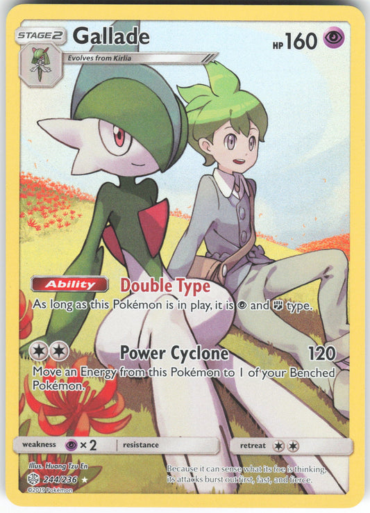 Gallade (Secret) Secret Rare SM - Cosmic Eclipse 244/236 NM