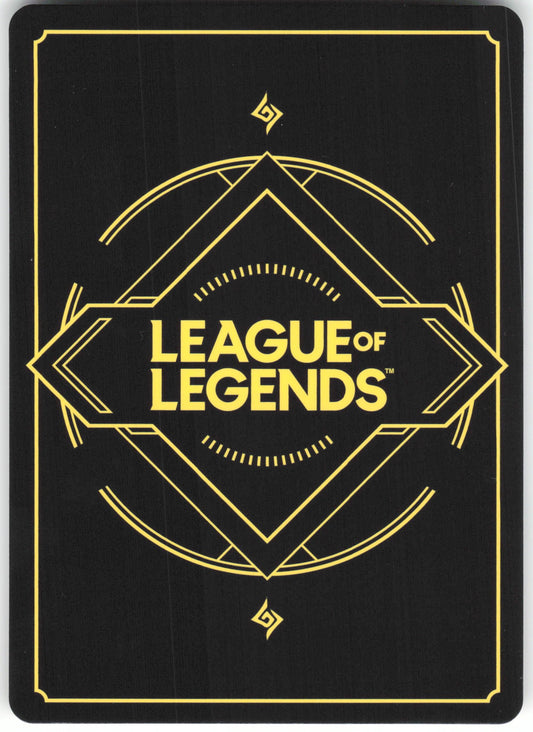 Lee Sin - Blind Monk (Overnumbered) Showcase Origins 304/298 NM (Back)