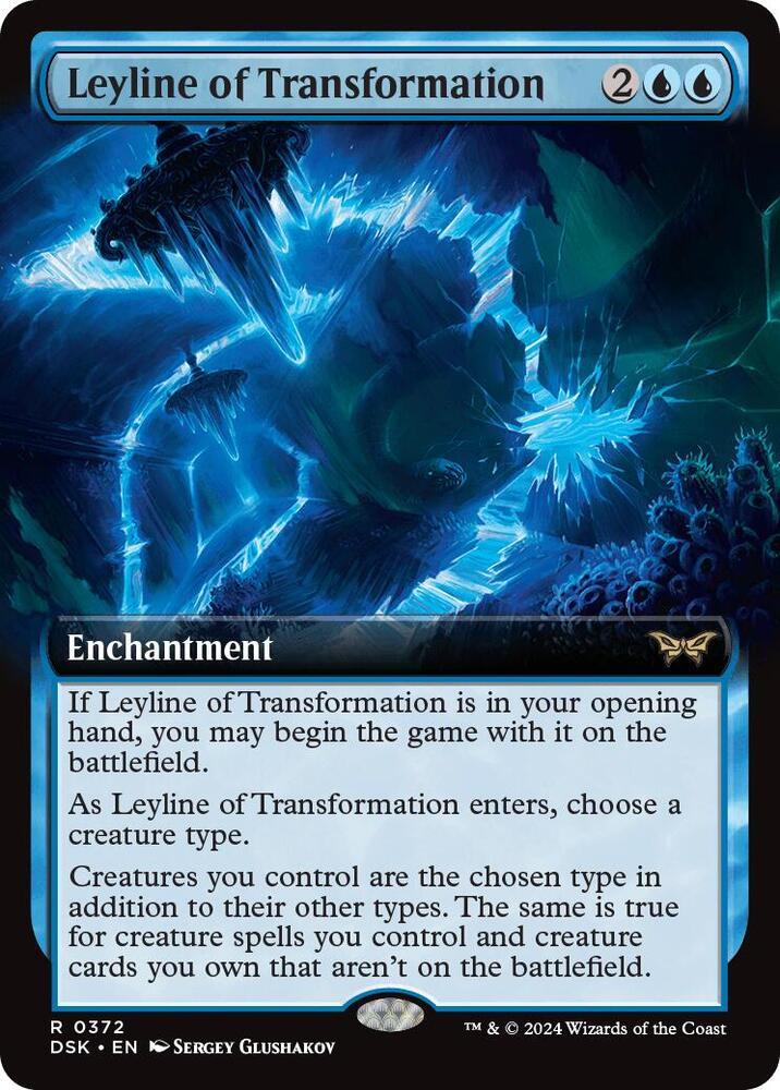 Leyline of Transformation (Extended Art) 372 Duskmourn: House of Horror NM/M