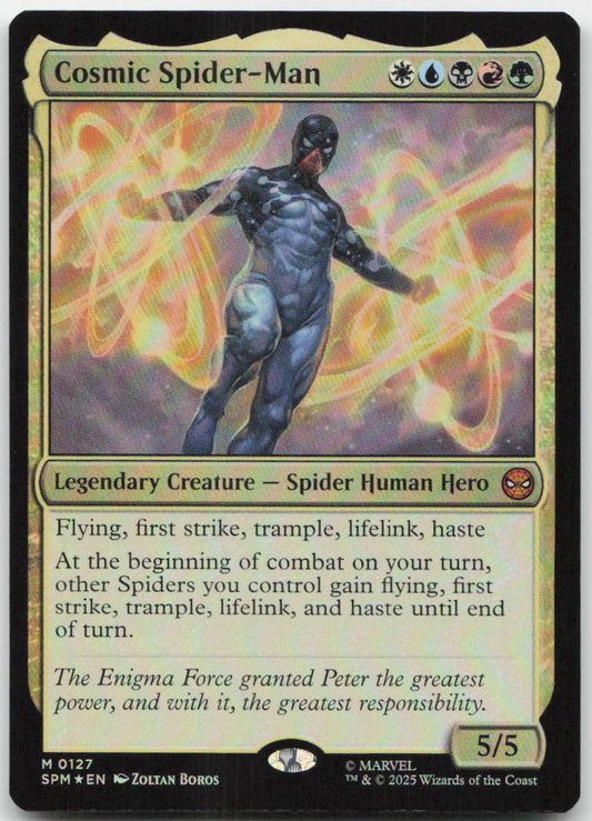 Cosmic Spider-Man M Marvel's Spider-Man 127 NM