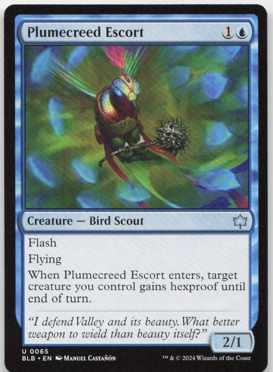 Plumecreed Escort U Bloomburrow 65 NM