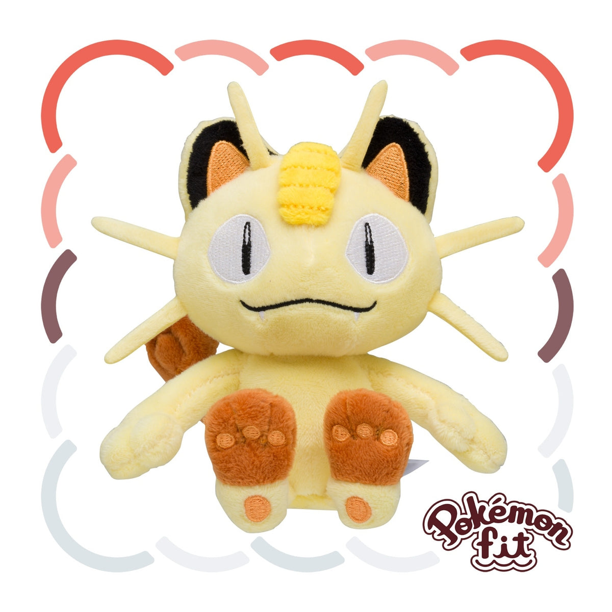 Pokemon Center Exclusive | Pokemon Fit Plush Toy - Meowth