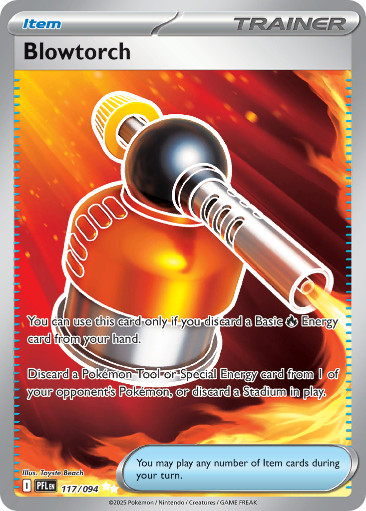 Blowtorch 117/094 Ultra Rare Phantasmal Flames NM/M