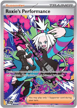Roxie's Performance 121/086 Special Illustration Rare Chaos Rising Holo NM/M
