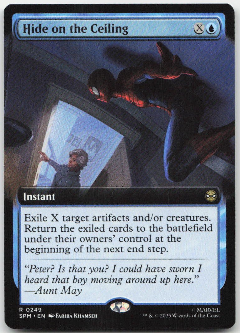 Hide on the Ceiling (Extended Art) R Marvel's Spider-Man 249 NM
