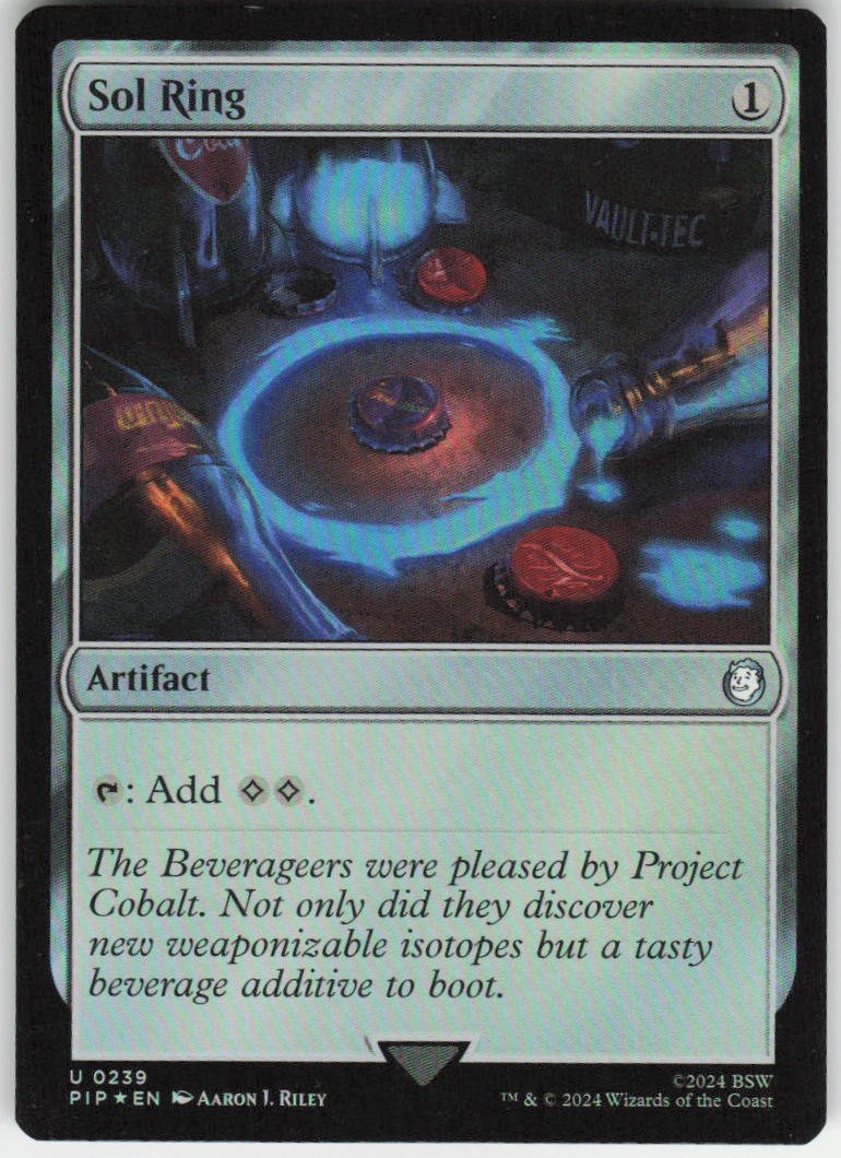 Sol Ring U Universes Beyond: Fallout 239 NM