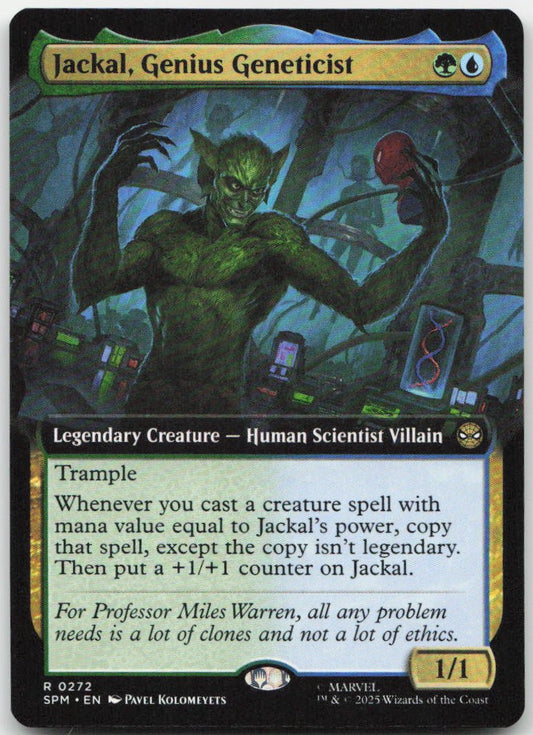 Jackal, Genius Geneticist (Extended Art) R Marvel's Spider-Man 272 NM