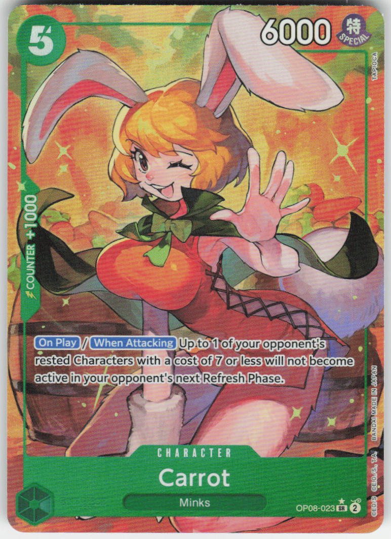 Carrot (023) (Parallel) SR Two Legends OP08-023 NM