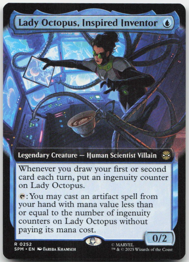 Lady Octopus, Inspired Inventor (Extended Art) R Marvel's Spider-Man 252 NM