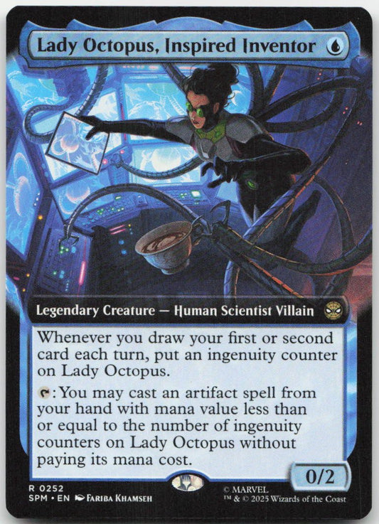 Lady Octopus, Inspired Inventor (Extended Art) R Marvel's Spider-Man 252 NM