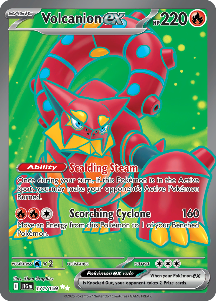 Volcanion ex 171/159 Ultra Rare Journey Together NM/M