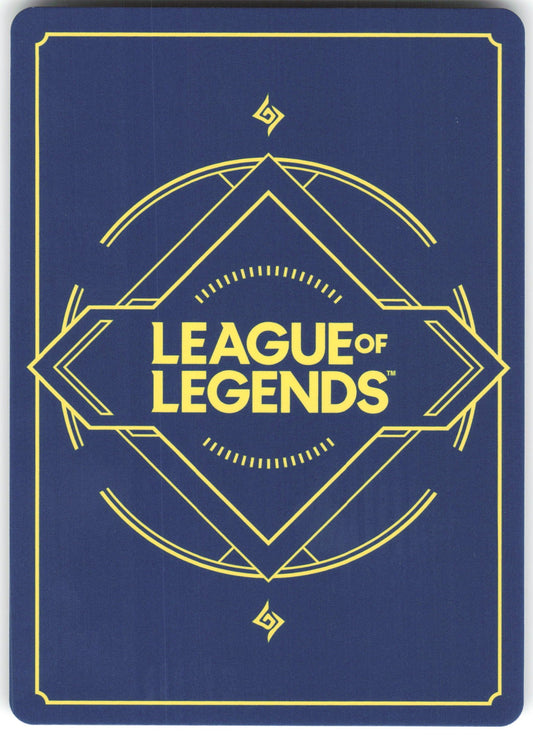 Volibear - Furious (Alternate Art) Showcase Origins 041a/298 NM (Back)