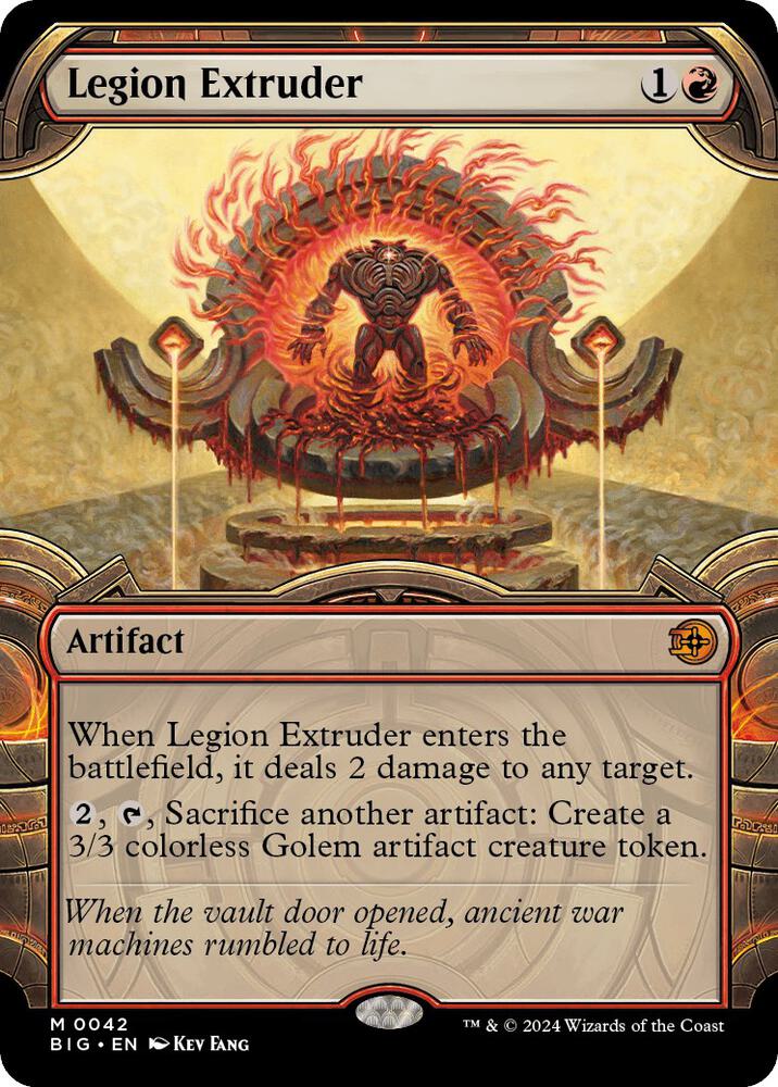 Legion Extruder (Showcase) 42 Outlaws of Thunder Junction: The Big Score NM/M