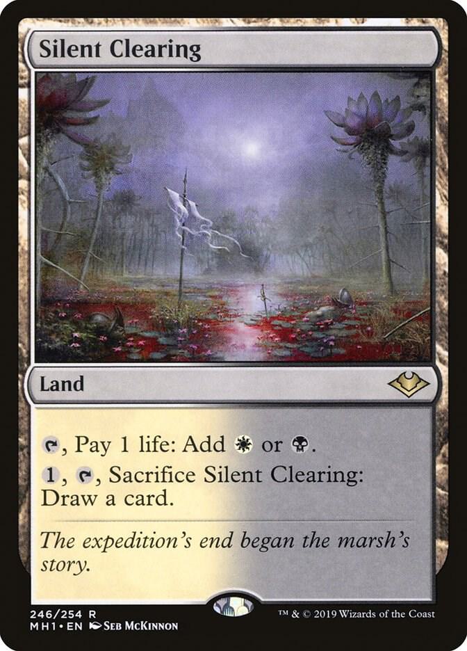 Silent Clearing 246 Rare Modern Horizons NM/M