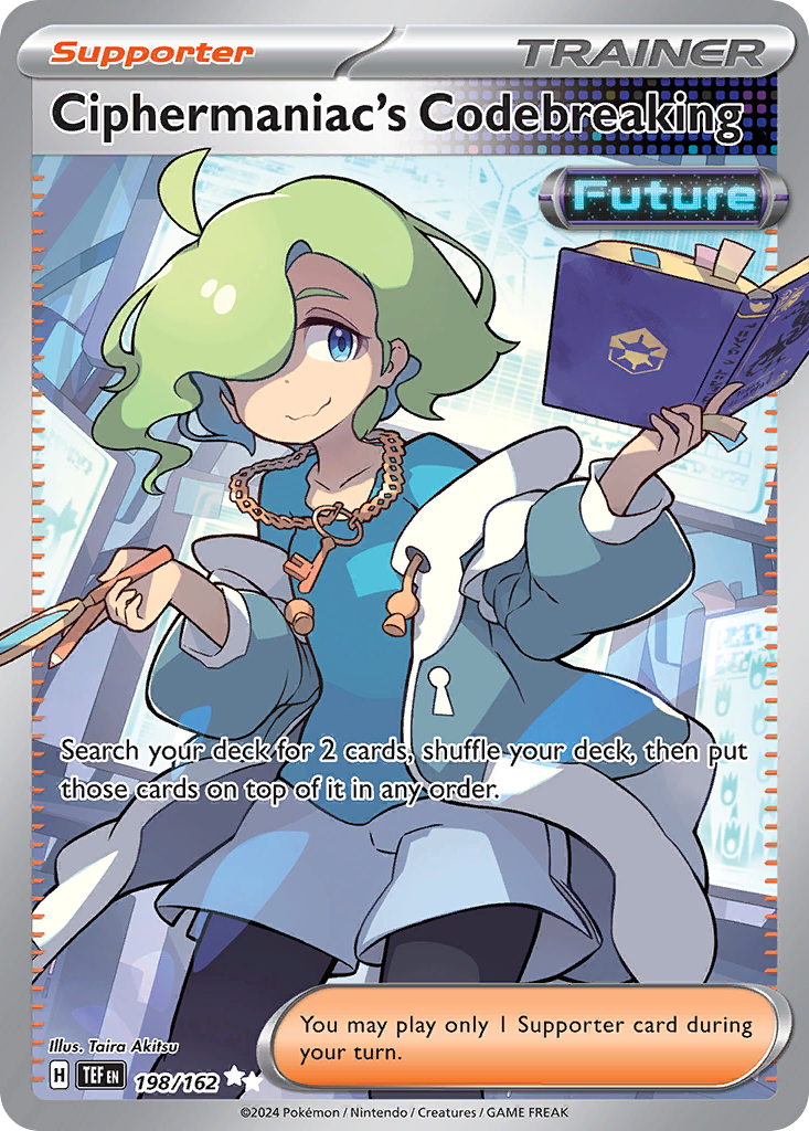 Ciphermaniac's Codebreaking 198/162 Ultra Rare Temporal Forces NM/M