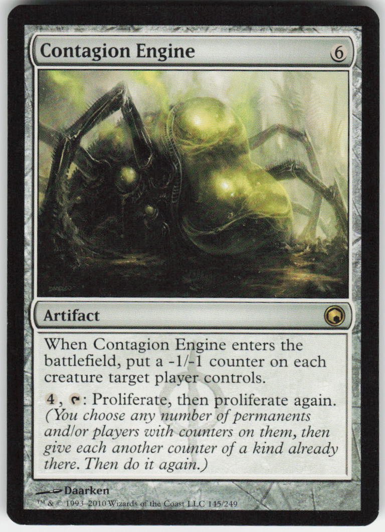 Contagion Engine R Scars of Mirrodin 145 NM