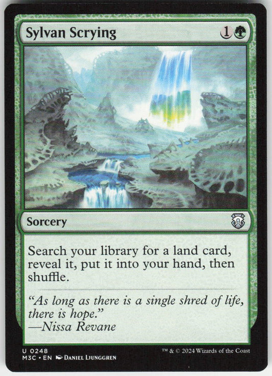 Sylvan Scrying U Commander: Modern Horizons 3 248 NM
