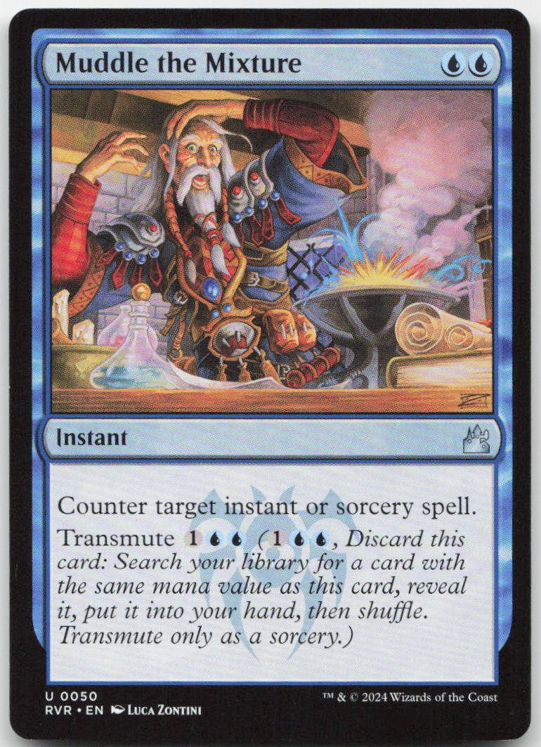 Muddle the Mixture U Ravnica Remastered 50 NM