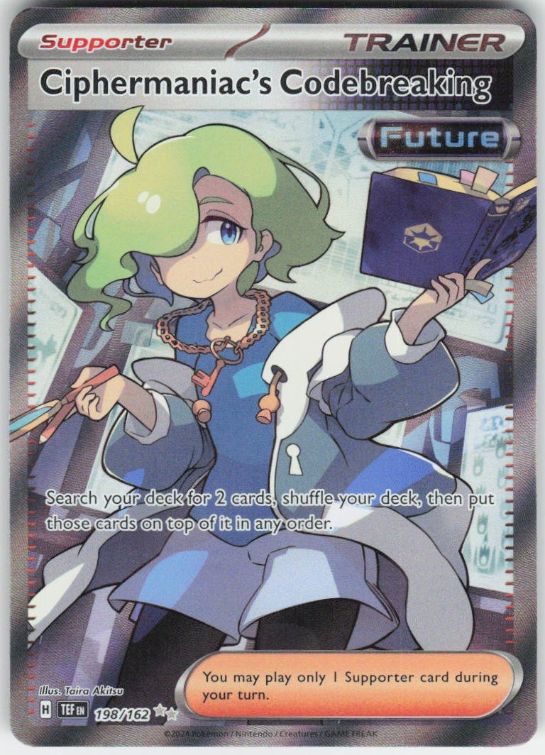 Ciphermaniac's Codebreaking - Ultra Rare SV05: Temporal Forces 198/162 NM