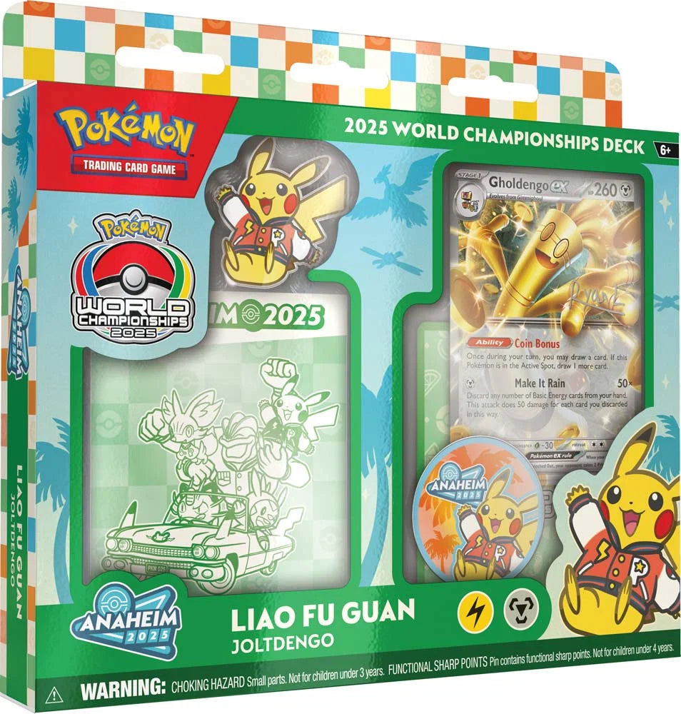 Pokemon TCG: 2025 World Championships Deck - Liao Fu Guan (Joltdengo)