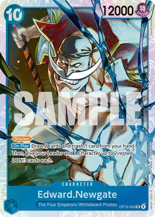 Edward.Newgate OP13-042 Super Rare Carrying On His Will NM/M