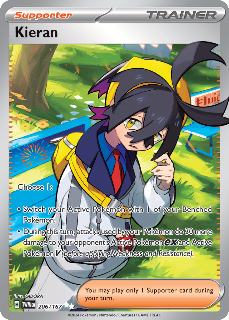 Kieran 206/167 Ultra Rare Twilight Masquerade NM/M
