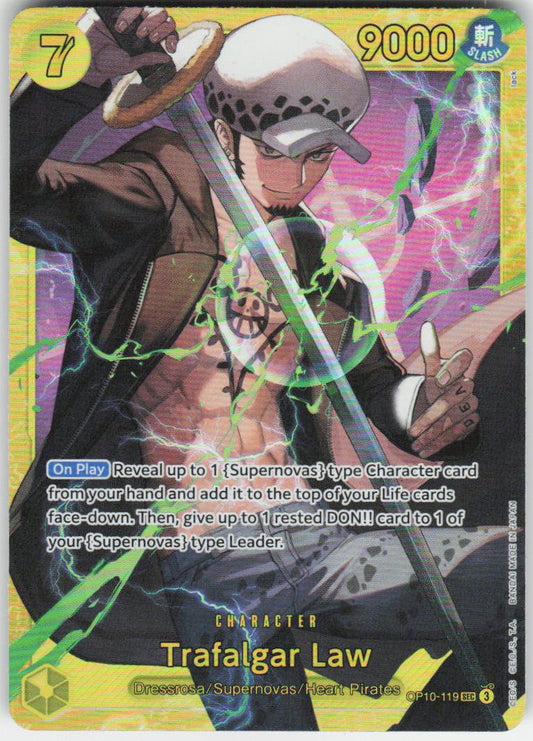 Trafalgar Law (119) SEC Royal Blood OP10-119 NM