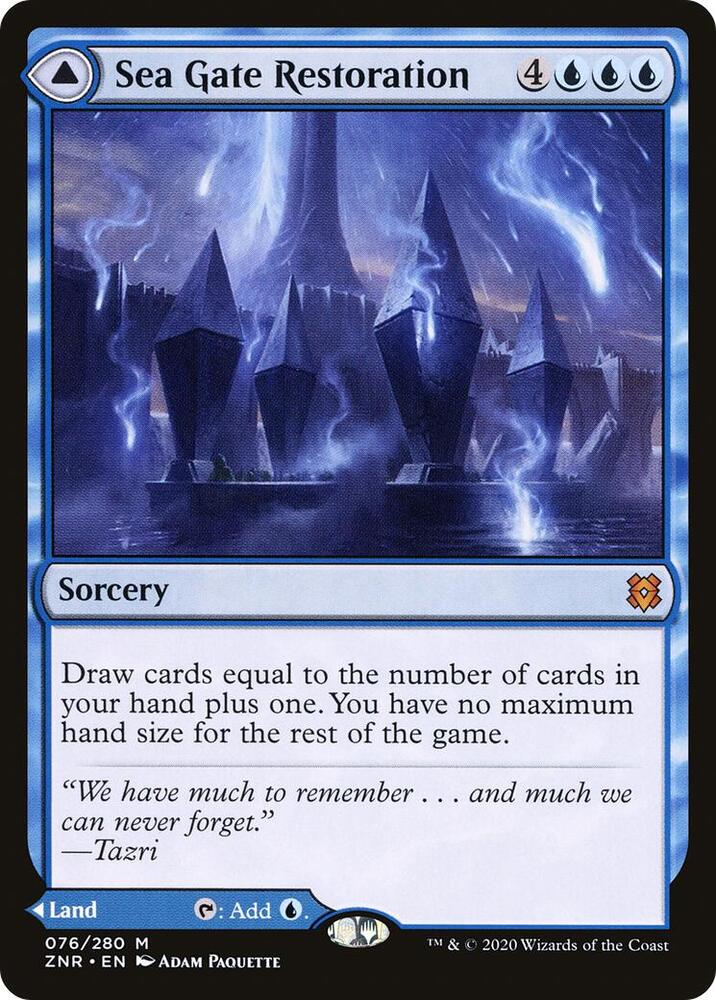 Sea Gate Restoration 76 Mythic Zendikar Rising NM/M