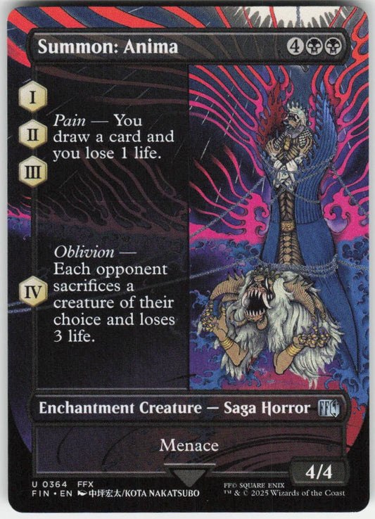 Summon: Anima (Borderless) U FINAL FANTASY 364 NM