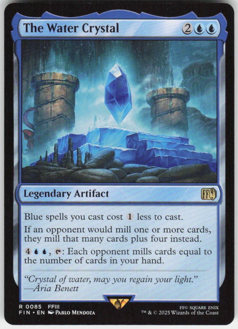 The Water Crystal R FINAL FANTASY 85 NM