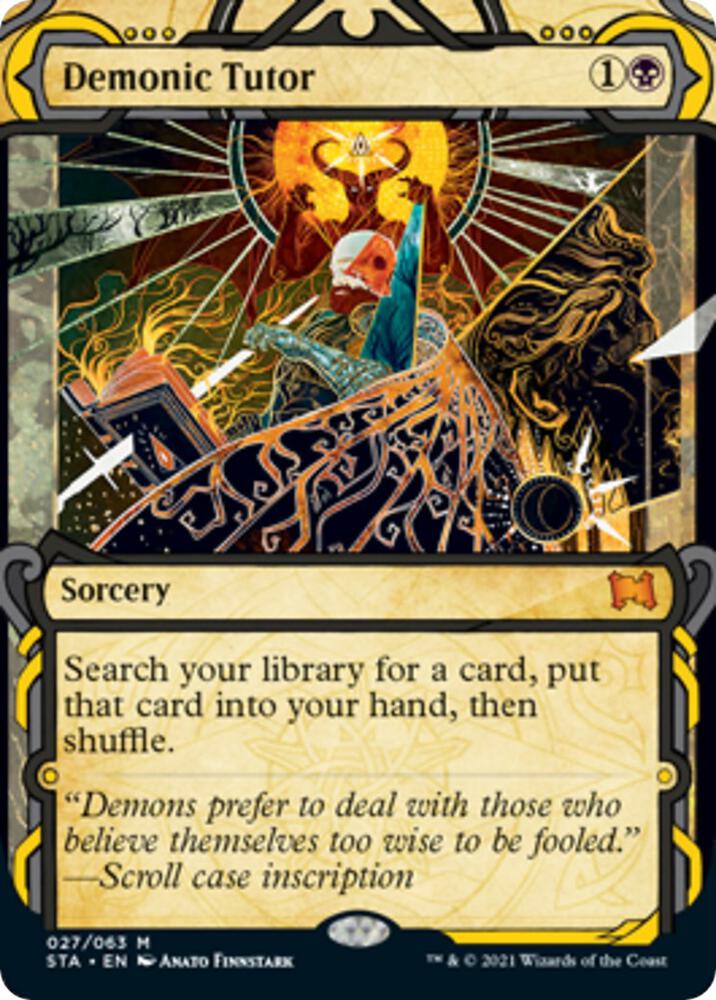 Demonic Tutor 27 Mythic Strixhaven: Mystical Archives NM/M