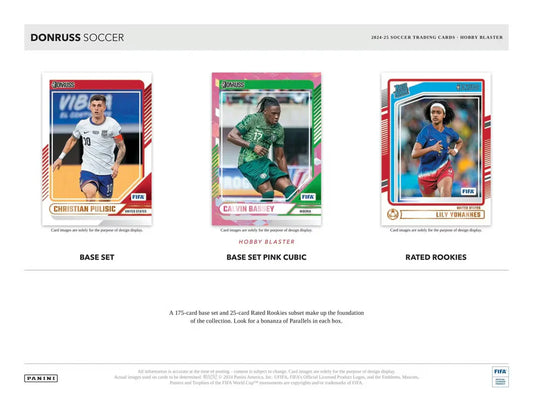 2024-25 Panini Donruss Soccer 6-Pack Hobby Blaster Box