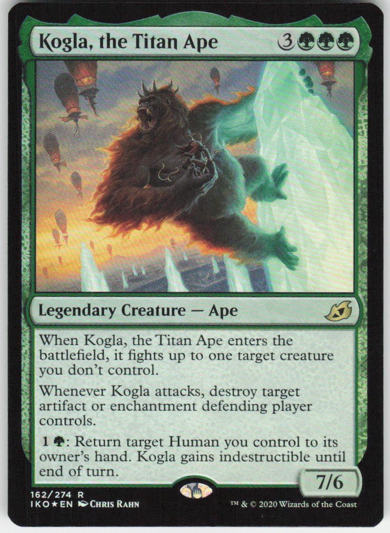 Kogla, the Titan Ape R Ikoria: Lair of Behemoths 162 NM
