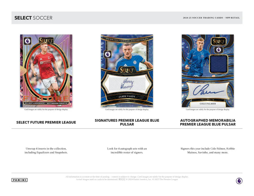 2024-25 Panini Select Premier League EPL Soccer Blaster Box