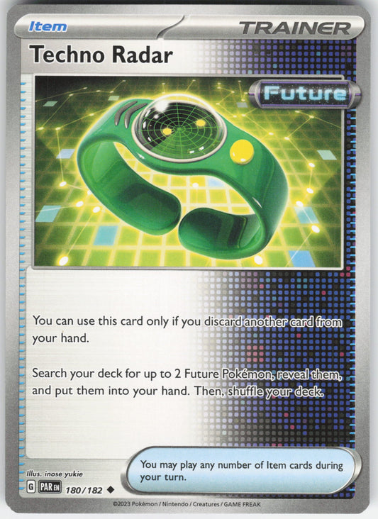 Techno Radar Uncommon SV: Prismatic Evolutions 130/131 NM Rev Holo