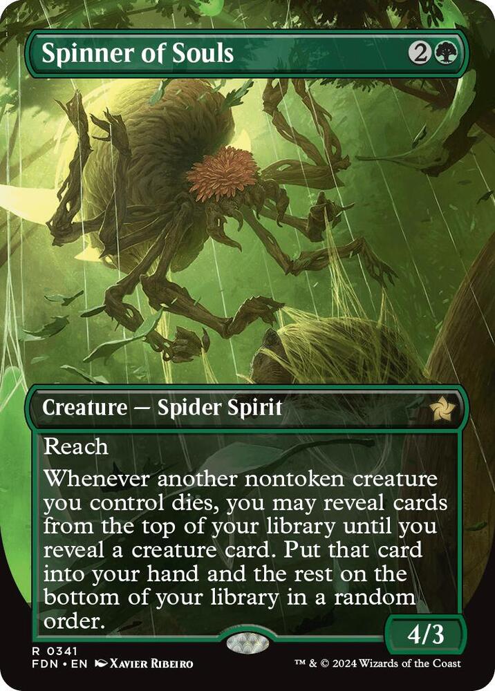 Spinner of Souls (Borderless) 341 Rare Foundations NM/M