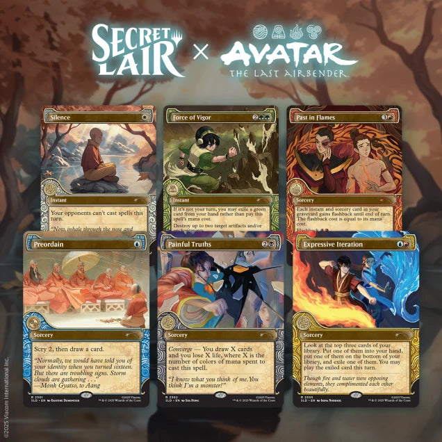 Magic: The Gathering | Secret Lair x Avatar: The Last Airbender | One with the Elements