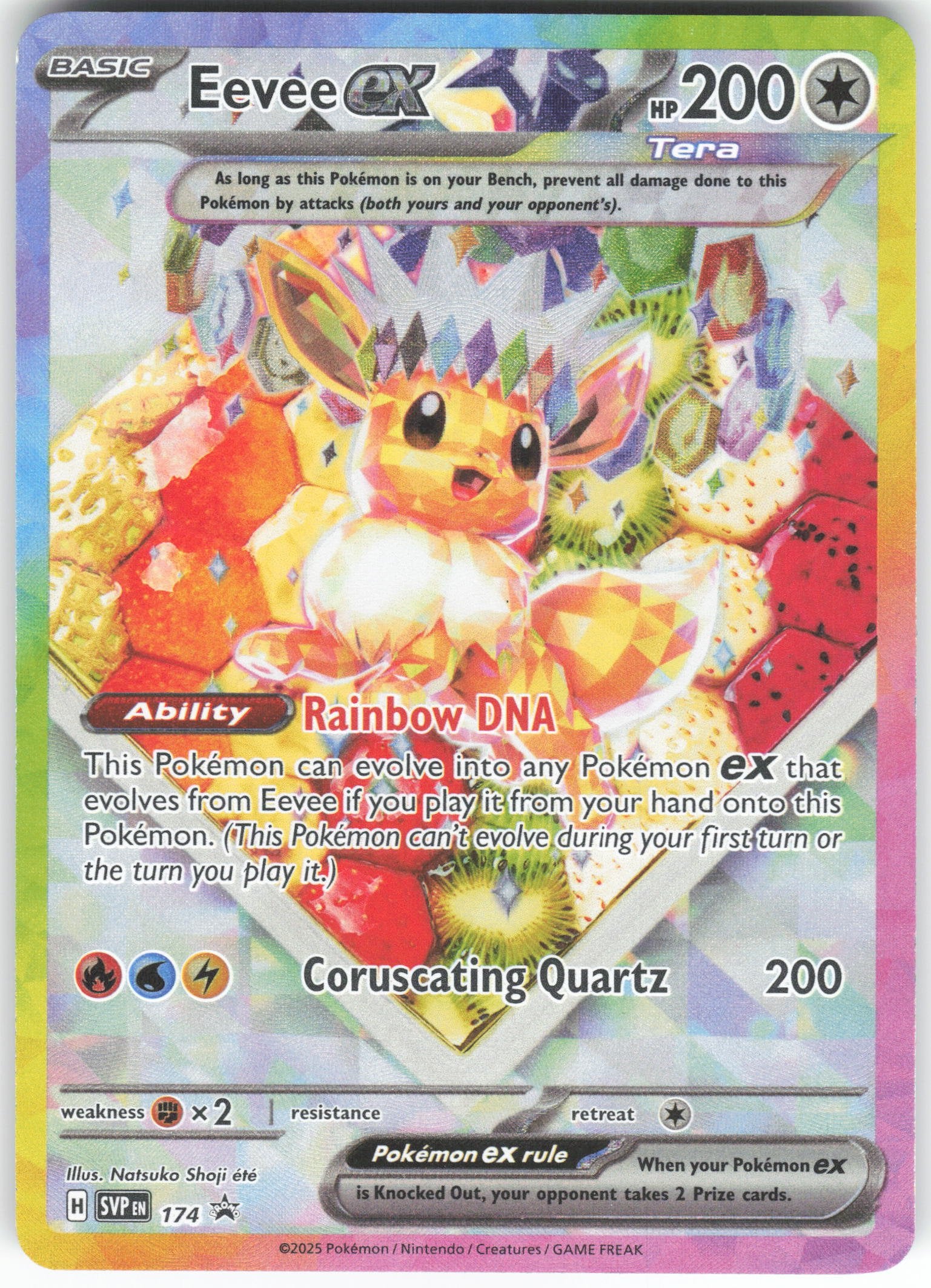 Eevee ex Promo SV: Scarlet & Violet Promo Cards 174 NM