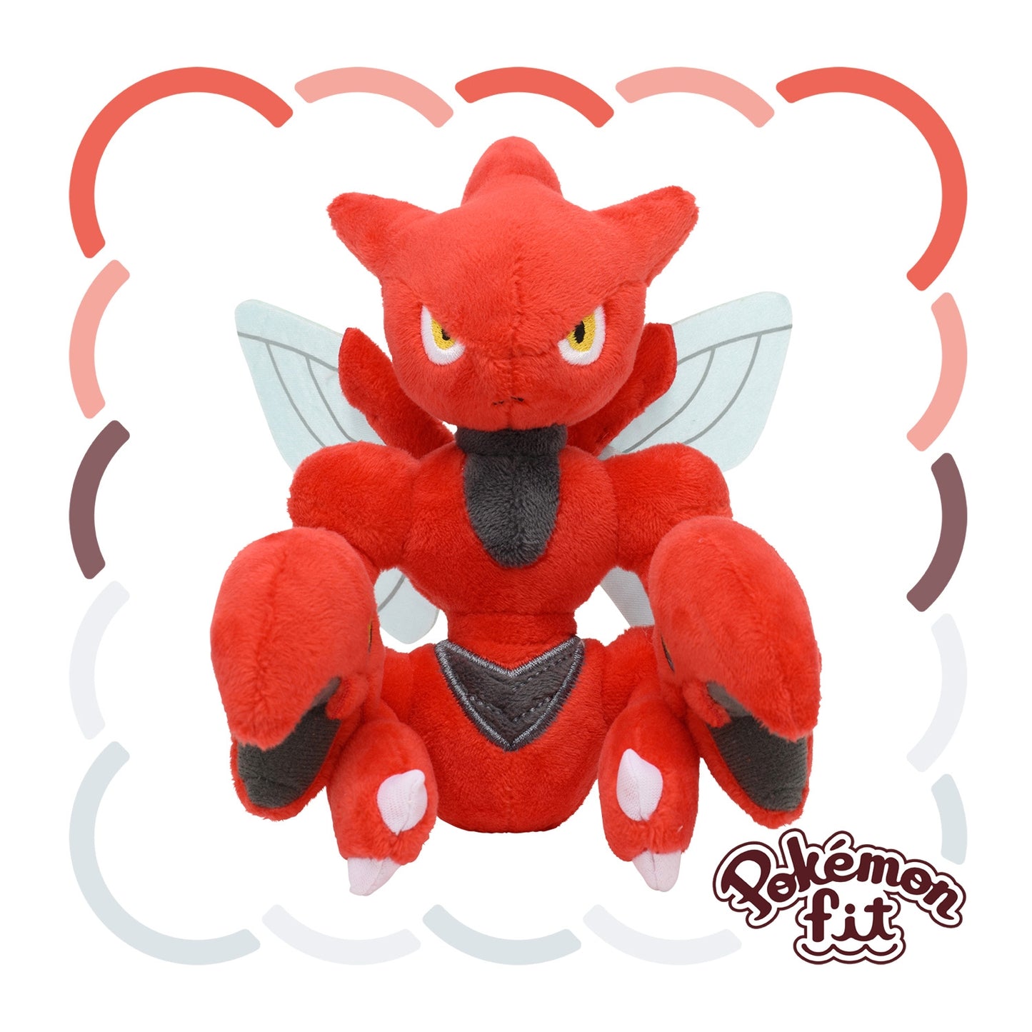Pokemon Center Exclusive | Pokemon Fit Plush Toy - Scizor