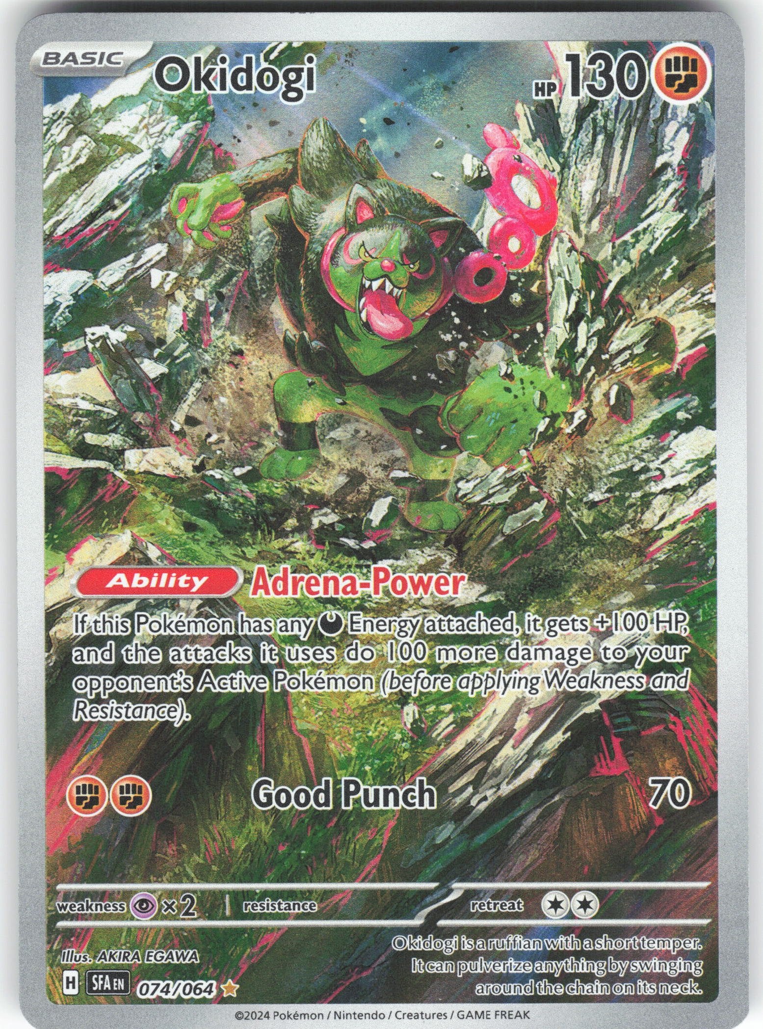Okidogi Illustration Rare SV: Shrouded Fable 074/064 NM